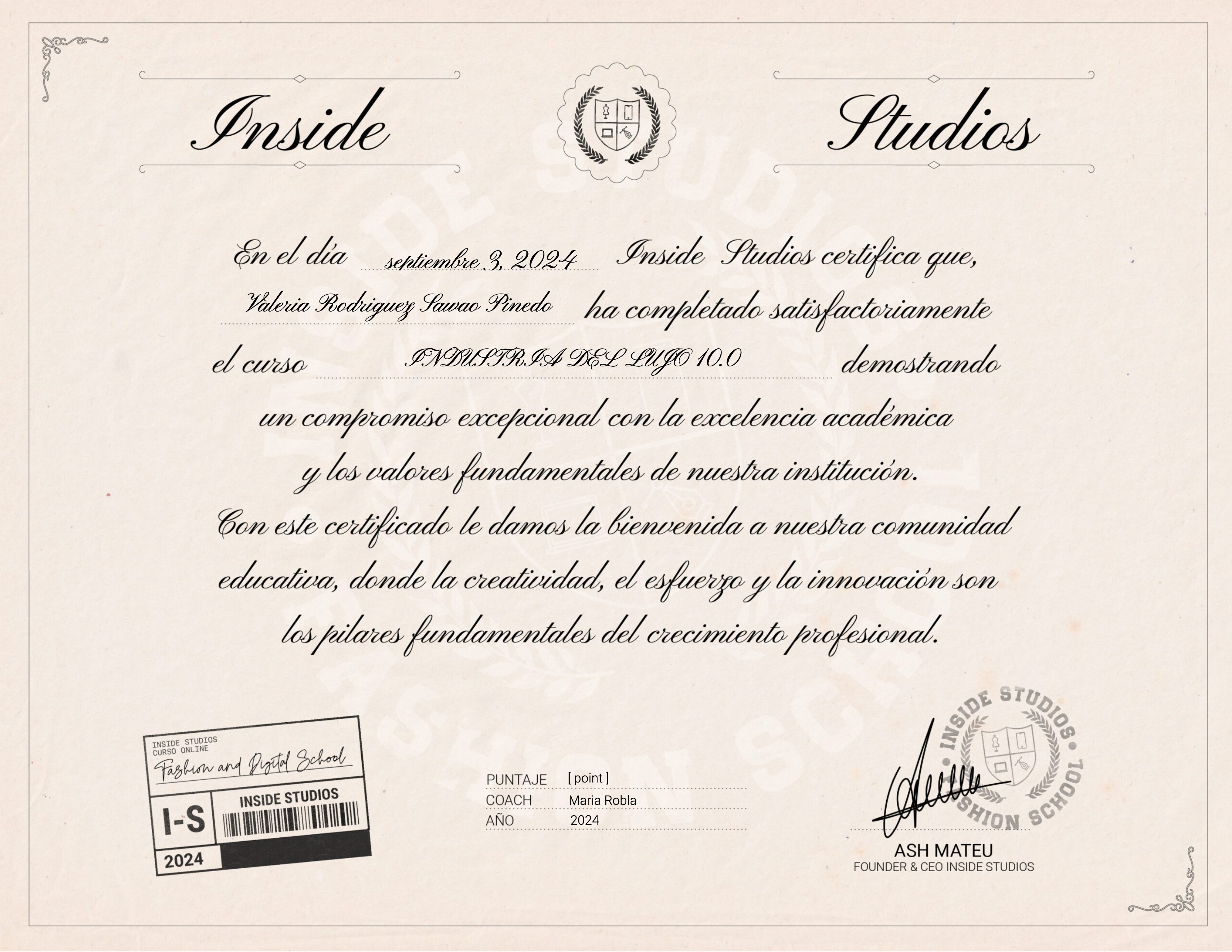 INDUSTRIA DEL LUJO 10.0